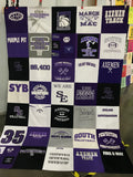 5 x 7 T-shirt Memory Quilt